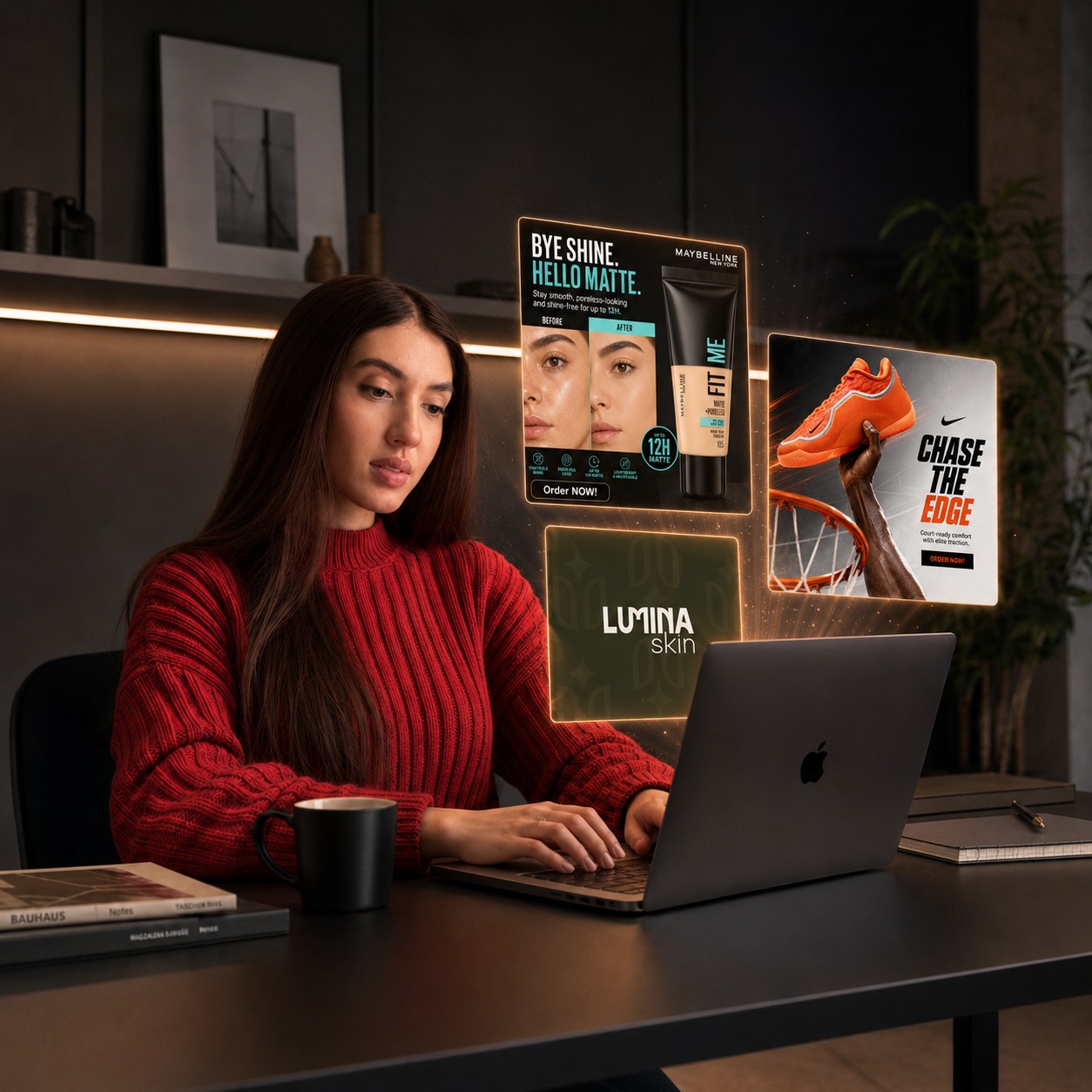 Marketing, design, impact and ads showcase